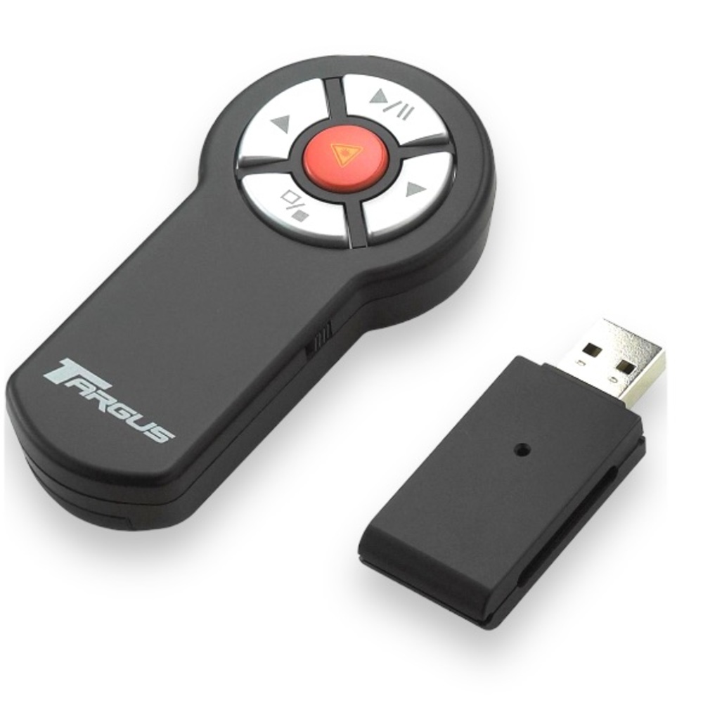 Targus AMP03US Black 5 Buttons RF Wireless Laser Presenter with Laser Pointer